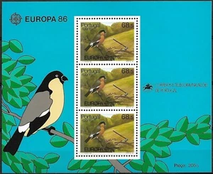 Azores 1986 Yvert SS 7 Europa CEPT Fauna Birds MNH VF - Imagen 1 de 1