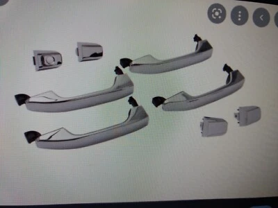 22940646 Chevrolet Tahoe GMC Yukon Cadillac Escalade ESV manijas de puerta cromadas GM  Foto 1 de 4