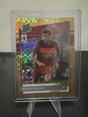 2020-21 Panini Chronicles H2 Roger Ibanez Optic Rated Rookie Gold Power  - Image 1 of 2