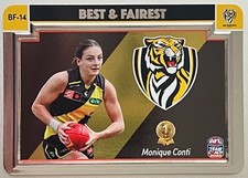 2023 AFLW Teamcoach Silver Best & Fairest -Monique Conti BF-14 Richmond