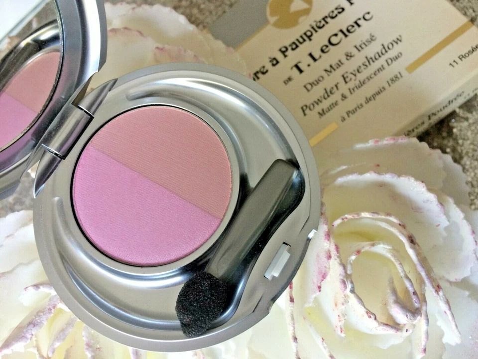 T LECLERC Augen Duo -schatten Augenlider Matt & Irisierend 11 Tautropfen Wert - Bild 1 von 1