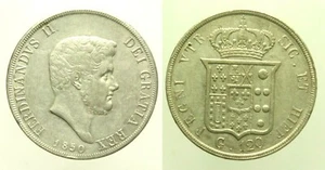 Napoli - Ferdinando II (1830-59) - 120 Grana 1850 Gig79 SPL  - Picture 1 of 1