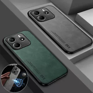 Phone Case For Xiaomi Redmi Note 14 13 12 Pro 14T 13T Leather Shockproof Cover - Picture 1 of 16