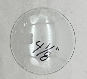 Convex Dome Clock Glass 4 1/8" Inches, New Old Stock (CM53-136) - Picture 1 of 2