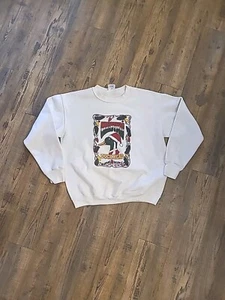 Vintage Large Duck Head Sweatshirt Christmas Edition Long Sleeve Sweatshirt - Picture 1 of 6