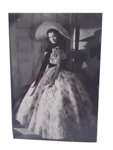 Postal Lo que el viento se llevó Scarlett Ohara Vivien Leigh 4x6" Clásico  - Imagen 1 de 2