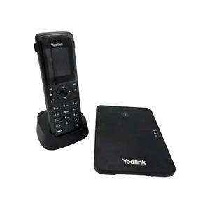 Yealink Festnetztelefon W73P schwarz DECT Schnurlos VoIP inkl. Akku TOP Zustand - Zdjęcie 1 z 7