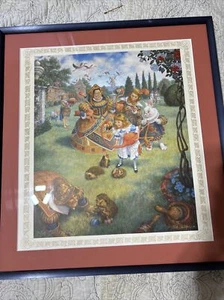 1993 Alice In Wonderland Rare Artist Proof RARE #23/50 Scott Gustafson - Picture 1 of 10
