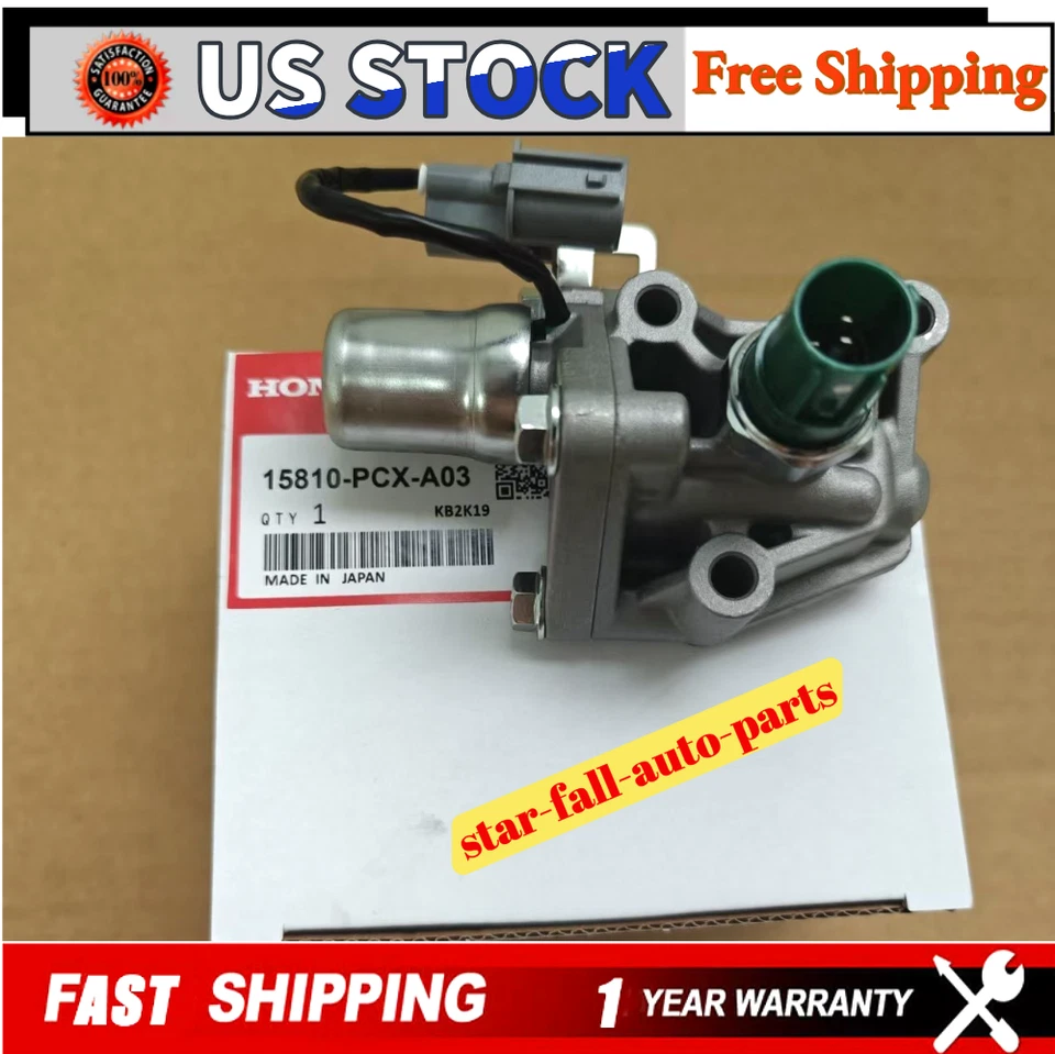 OEM NUEVO VTEC VÁLVULA DE CARRETE SOLENOIDE CON JUNTA 15810-PCX-A03 para 00-09 HONDA S2000 Foto 1 de 4