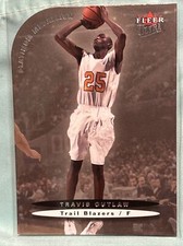 2003-04 Fleer Ultra Platinum Medallion Travis Outlaw 41/100 Blazers 
