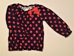 Gymboree STYLISH CORGI Purple & Coral Dot LSl Top ~ Sz 3 ~ NWT! - Picture 1 of 1