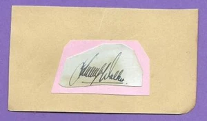 TOMMY WALKER HEART OF MIDLOTHIAN FC 1933-1946 SCOTLAND INT ORIGINAL AUTOGRAPH - Imagen 1 de 2