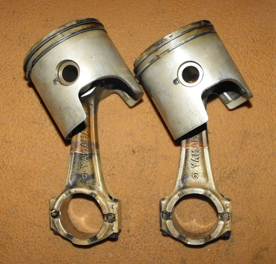 Mariner 40 HP STD Piston And Connecting Rod Set PN 8563M Fits 1977-1990 - Image 1 of 3