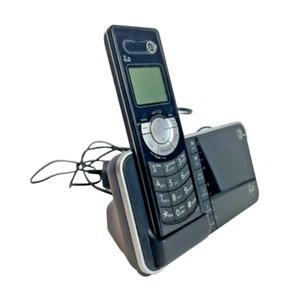 Vintage General Electric GE 28106FE1-A Dect 6.0 Mic Phone Black Wireless - Picture 1 of 9