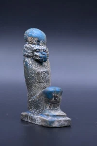 Seltene antike ägyptische Antiquitäten Thoth in Pavianform Statue Stein Pharaon - Bild 1 von 6