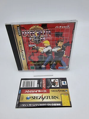 Virtual Cop Japan Version Sega Saturn Used Tested - Image 1 of 4