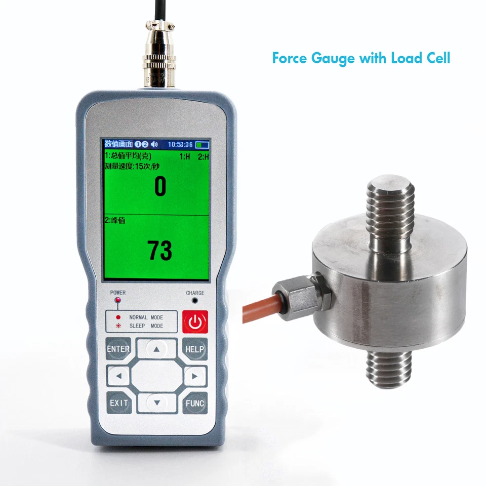 Mini Bellows Type Load Cell Sensor with Digital Force Gauge Test Force Weight - Image 1 of 4