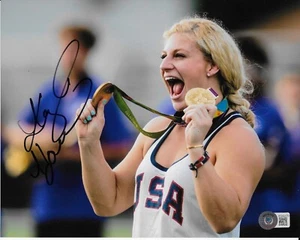 KAYLA HARRISON Signed Autographed 8x10 Photo Olympics Gold Medalist Judo MMA - Picture 1 of 2