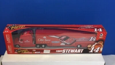 Old Spice Swagger Tony Stewart #14 Old Spice Red Hauler Trailer Semi USA Seller - Image 1 of 4