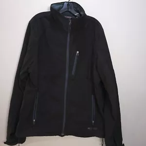 Black Diamond Double Diamond Soft Shell Mens Jacket XL Full Zip Polyester Solid - Picture 1 of 19