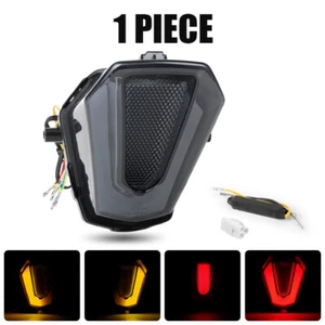 Luz de freno trasera LED de humo señal de giro para Suzuki GSXR1000 GSXR-1000 2017-2024 - Imagen 1 de 14
