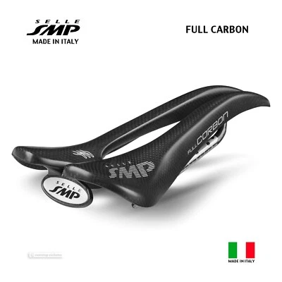 NEW Selle SMP FULL CARBON Saddle - MADE IN iTALY! - Image 1 of 4