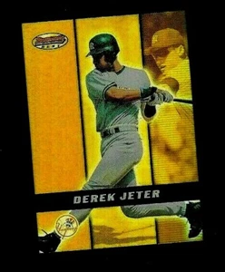 Derek Jeter 2000 Bowmans Best SP GOLD HOLOGRAM #68 REFRACTOR HOF Yankees NEUWERTIG! - Bild 1 von 2