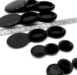 Hole Plug For Auto Body Sheet Metal Snap-In Flush Hole Plug 18 Hole Size Options - Picture 1 of 12