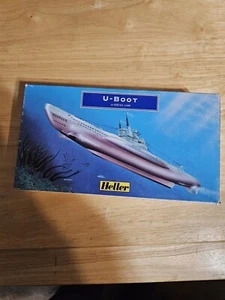 1:400 Heller U-Boot WWII Open Box COMPLETE KIT - Picture 1 of 5