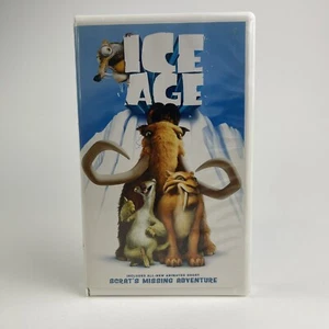 Dreamworks Ice Age VHS Clamshell Movie Children Family Cartoon - Picture 1 of 12