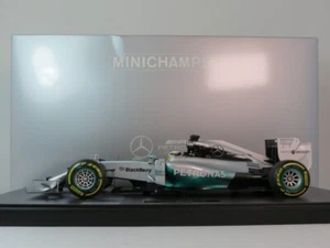 Minichamps Mercedes W05 #44 Lewis Hamilton World Champion 2014 1/12 127140444 - Foto 1 di 6