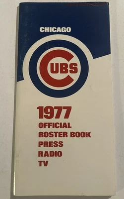 1977 CHICAGO CUBS Media Guide Yearbook MADLOCK Murcer SUTTER Reuschel - Image 1 of 4