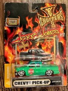 2004 Action West Coast Choppers Jesse James Green Chevy Pick-Up 1/64 Demage Box - Picture 1 of 2