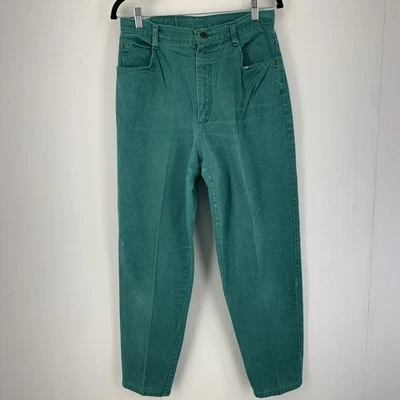 Jeans verdes vintage años 90 Hunt Club para mujer 12 reales 30x30 grunge cintura alta Foto 1 de 4