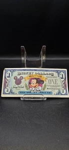 1993 Disney Dollars $1 MICKEY'S 65TH ANNIVERSARY Series D - Picture 1 of 2
