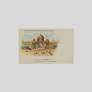 Cartolina Paris Exposition Universelle Palais des mines et de la metallurgie FP - Picture 1 of 2