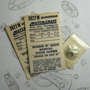 Watch-Craft Mainspring 3822W - 1,80 x 0,10 x 111/2" - Dennison 9 / 11 - Bild 1 von 1