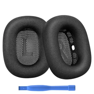 Replacement Ear Pads for AirPods Max - Memory Foam Protein PU Black - Picture 1 of 5