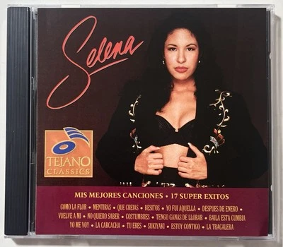 LIKE NEW Selena – Mis Mejores Canciones • 17 Super Exitos CD 1993 Tejano - Image 1 of 3