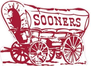 Goletta Boomer 6 pollici OU University of Oklahoma Sooners Sooner logo rimovibile con - Foto 1 di 1