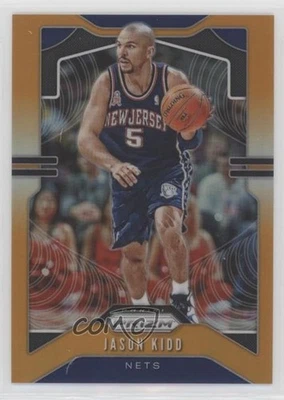 2019-20 Panini Prizm Orange Prizm /49 Jason Kidd #5 HOF - Image 1 of 2
