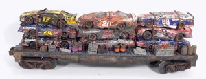 O / LIONEL / FLAT CAR / TOY CARS / CUSTOM /BARRELS /CRATES/ HANDMADE COLLECTIBLE - Picture 1 of 9