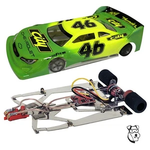 #383Q - 1/24 GEMINI Coche Ranura RTR 3000Kv Motor PARMA - CITY CHEVROLET - Imagen 1 de 2