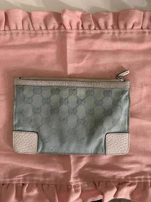 Auténtico bolso Gucci Ophidia pequeño con cremallera superior con cuero blanco Foto 1 de 4