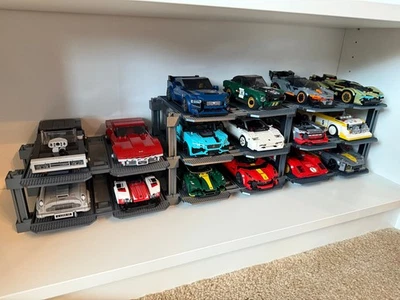 Modular Display Rack for Lego Speed Champions - Customizable (Made to Order) - Image 1 of 4