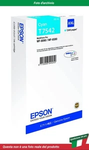 C13T754240 Epson WorkForce Pro WF-8590 Cartuccia Inchiostro Ciano - Afbeelding 1 van 4