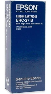 Epson Ribbon ERC-27 for M290 TM290 290II - Black 1 Count (Pack of 1) - Picture 1 of 2