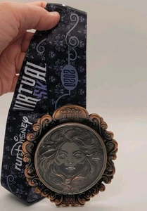 Disney Madame Leota RunDisney Race Medal Run Virtual 5K Haunted Mansion 2020 - Picture 1 of 5