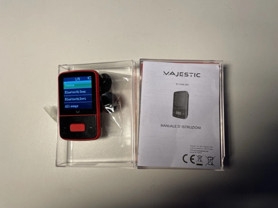 MP3 Lettore Portatile -  con Supporto A Scheda SD (non Inclusa - Immagine 1 di 4