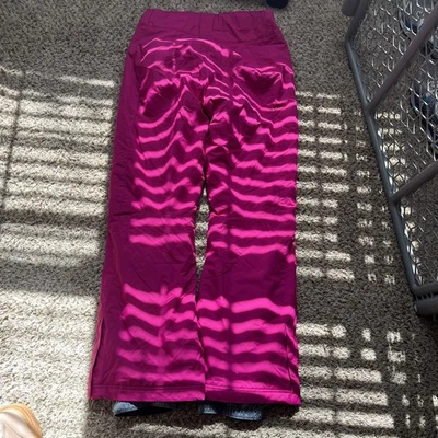 Columbia Bugaboo Omni-Heat Insulated Ski Pants Small Short Pink Waterproof Snow - Image 1 of 4